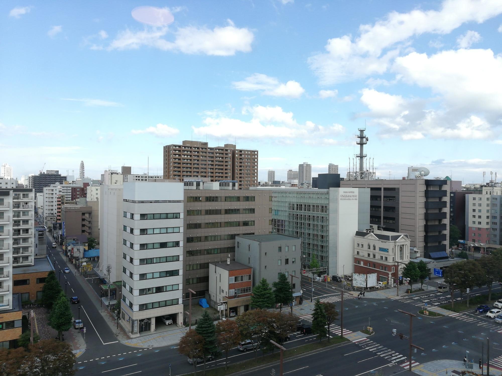 Sapporo Prince Hotel Zewnętrze zdjęcie View of the station