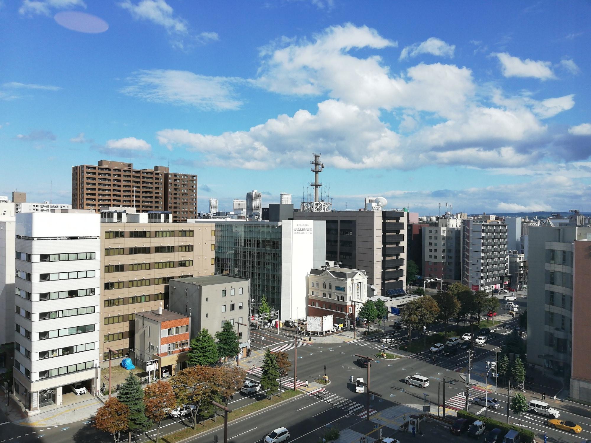 Sapporo Prince Hotel Zewnętrze zdjęcie View of the station