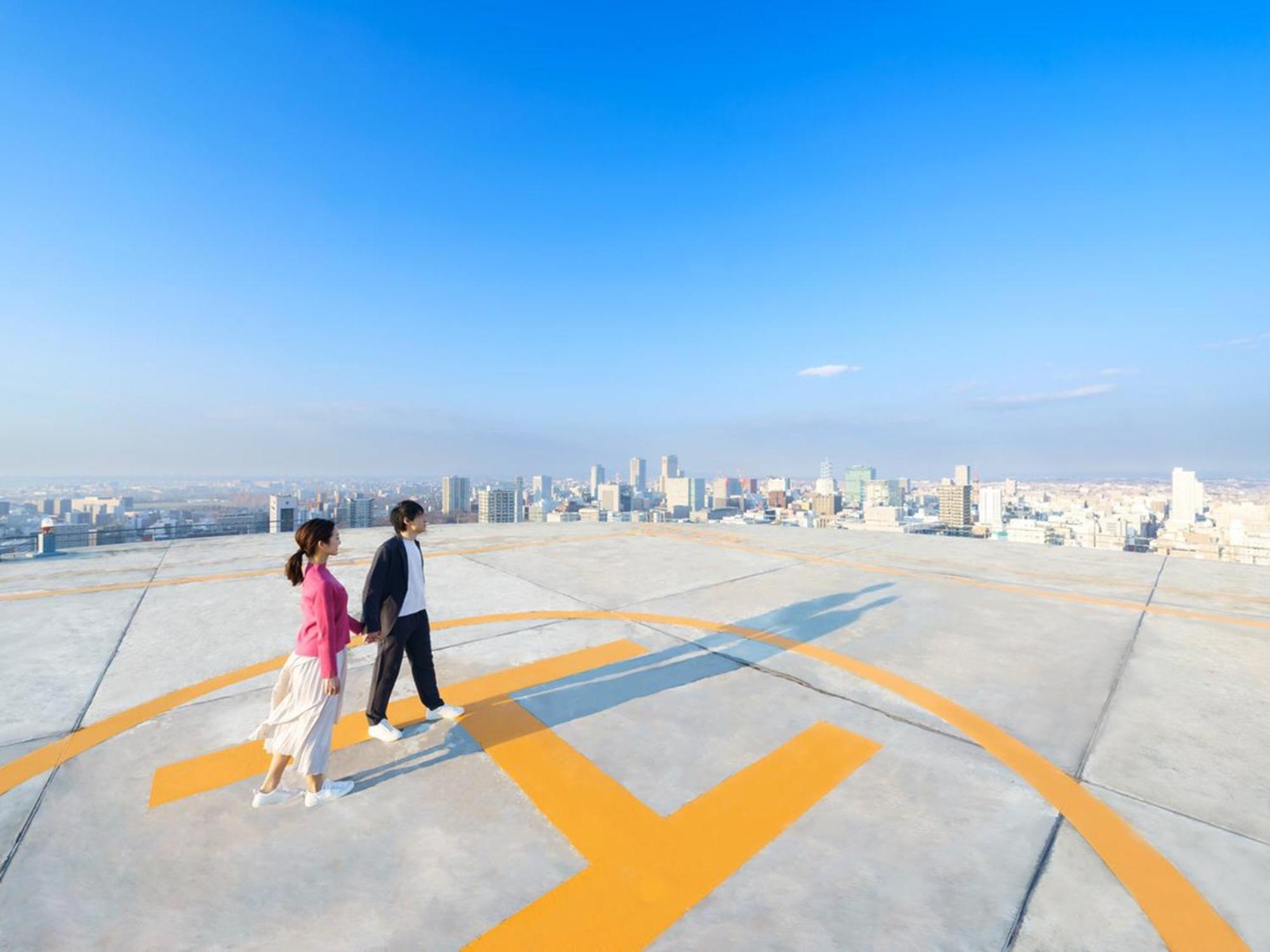Sapporo Prince Hotel Zewnętrze zdjęcie Helipad