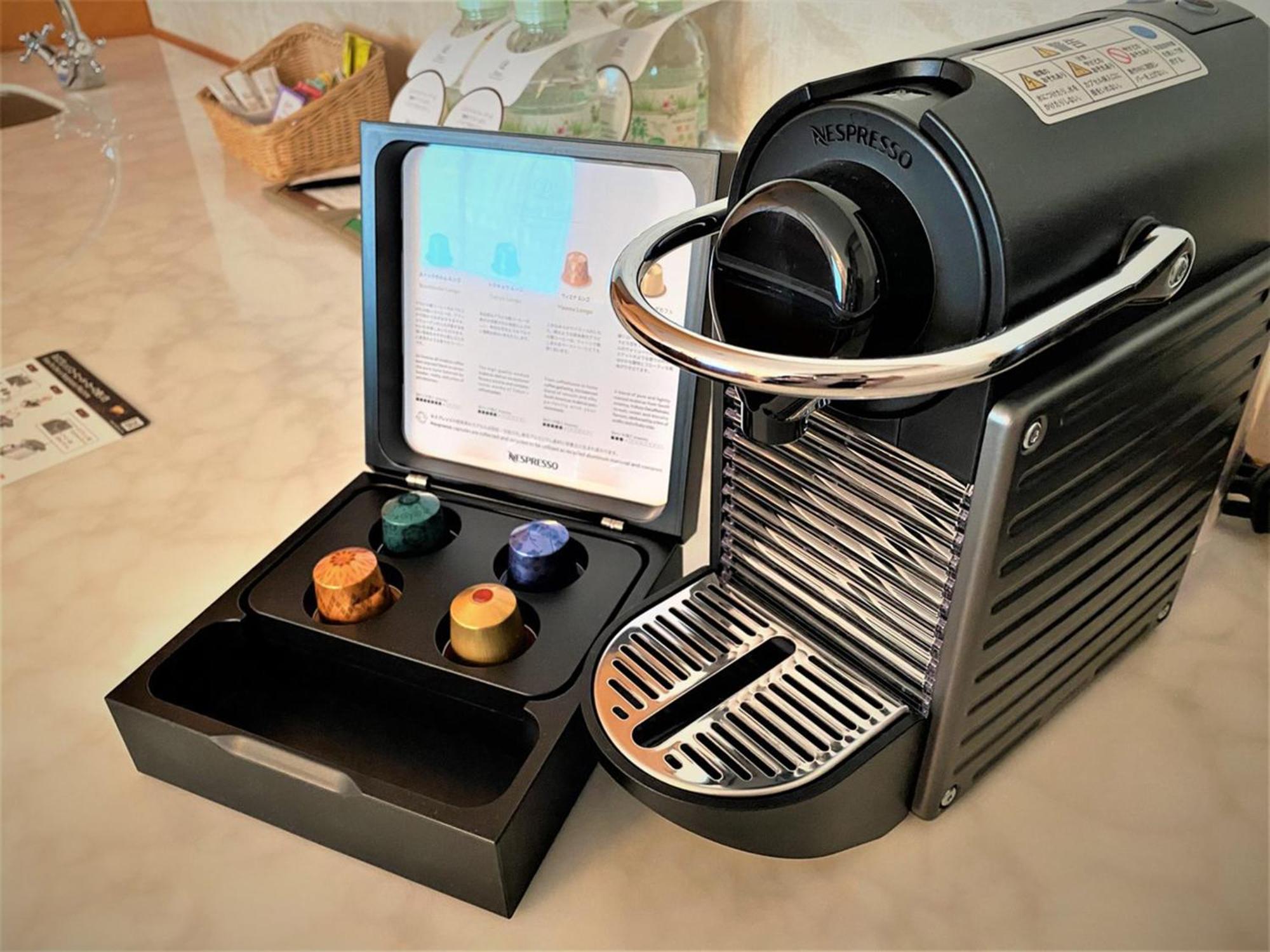 Sapporo Prince Hotel Zewnętrze zdjęcie A Nespresso Pixie coffee machine