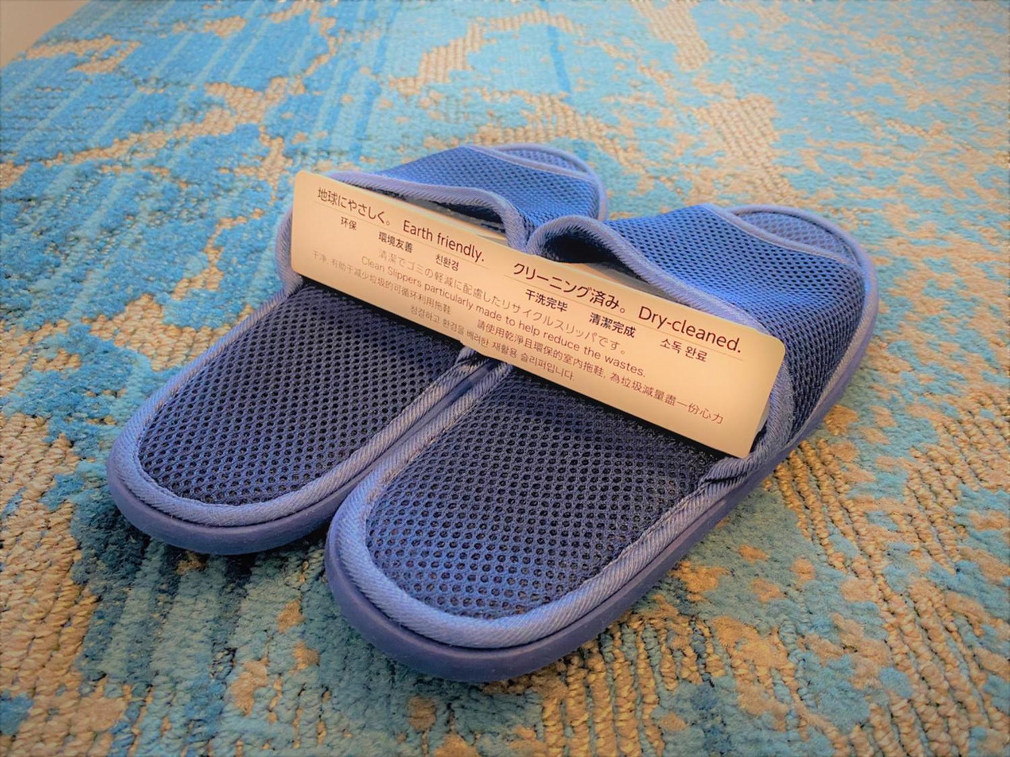 Sapporo Prince Hotel Zewnętrze zdjęcie A pair of disposable slippers