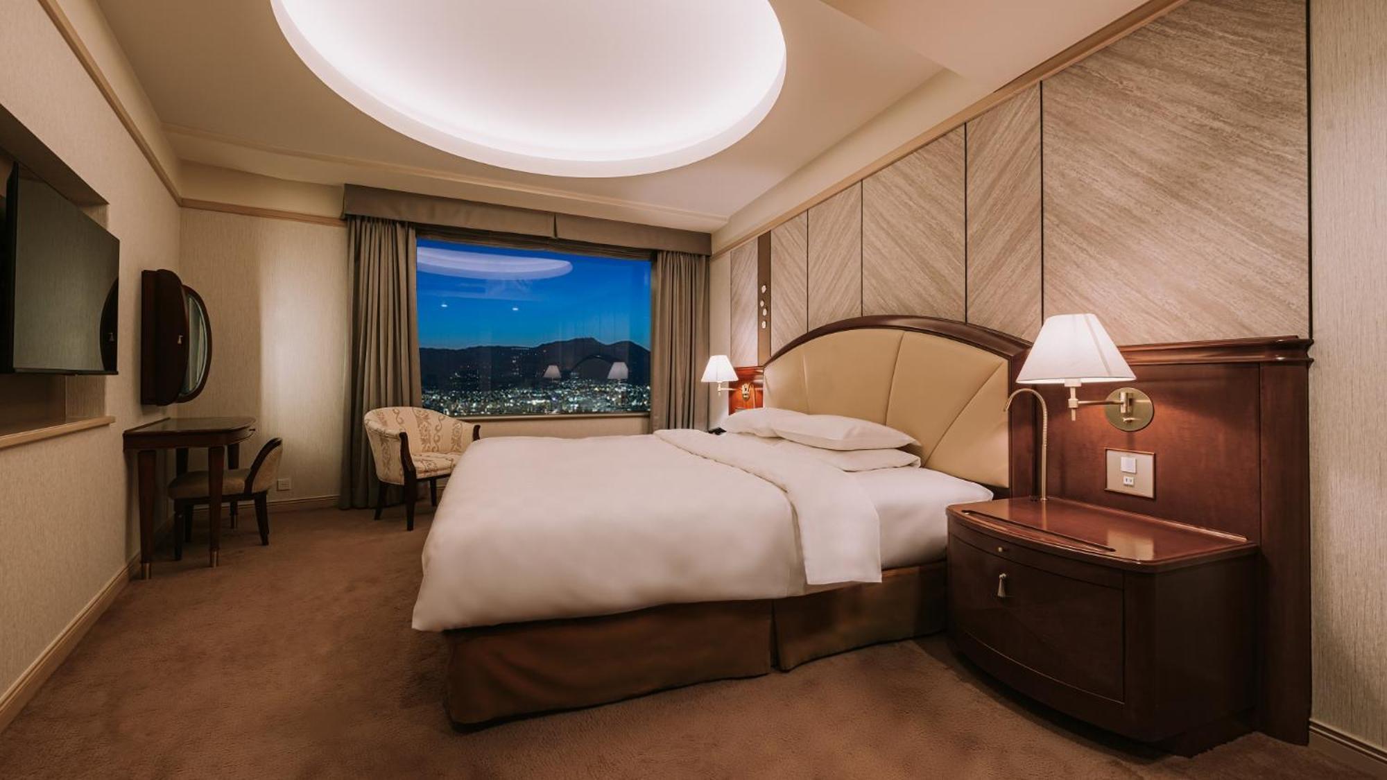 Sapporo Prince Hotel Zewnętrze zdjęcie A bedroom at the hotel